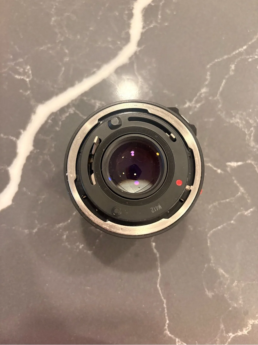 Canon Film Camera Lens - Black with Silver Mount